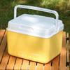 6L Camping Cooler Box Multipurpose Portable Ice Bucket Outdoor Hard Cooler for Camping Picnic Beach Drink Beverage Fishing