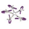 5PCS Erotische Brustclips Nippelstimulator Erwachsene Spiele Sexspielzeug für Paare Flirten Nippelklemmen Metallgummiclip Neu 2022