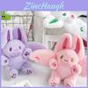 Soft Cute Long-eared Flying Bunny Plush Keychain For Kids Backpack Or Gifts