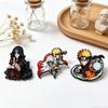 Cartoon Enamel Pins Cute Square Pants Lapel Cartoon Character Collectible Badges Cute Children's Gift Jewelry for Backpacks