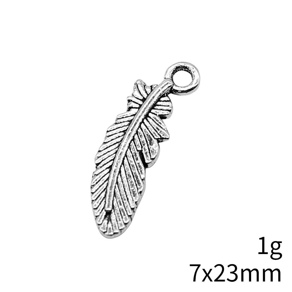 NewArrivals Charms Jewerly Making Feathers Leaf Charms Pendant Ornaments For Home Car Pendant