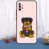 Cartoon Rottweiler Dog For Samsung Galaxy A55 A35 A05 A52 A32 A22 A54 A14 A16 A26 A36 A56 A06 A15 A53 A33 A13 Case
