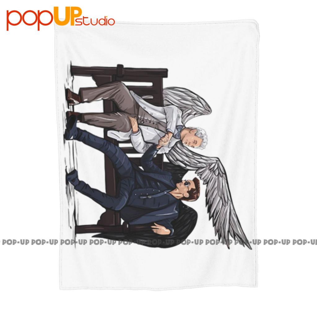 Good Omens Ultra-Soft Blanket Quilt Winter Sofa Cover Bed Covers