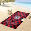 Name Custom San Lorenzo Logo Print Beach Towel, Large Soft Quick Dry Towel for Beach Camping Swimming