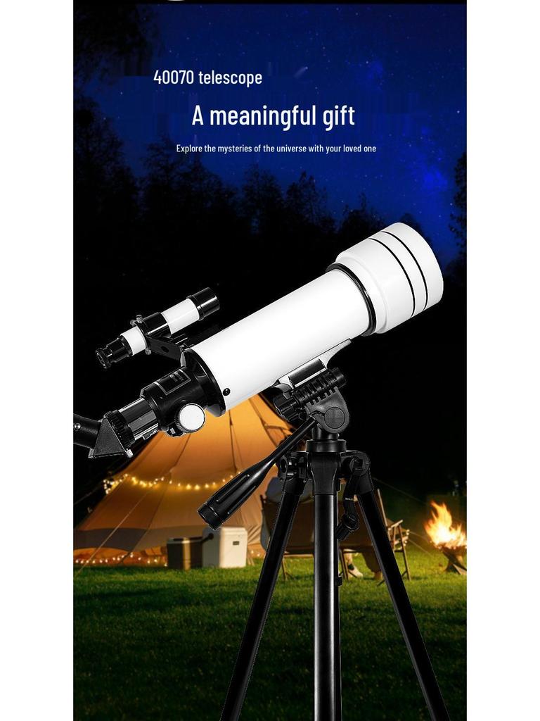 Professional High Power Astronomical Telescope with Large Aperture - Ideal for Stargazing and Children's Outdoor Adventures