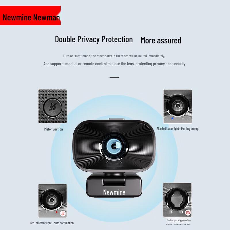Newman NM-S605 1080P HD Webcam (CN version)