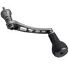 HEIGHTEN Adjustable Reel Handle with 27mm TPE Compatible with Shimano and Daiwa Spinning Arch TPE Series Gray Black 55-60/65-70mm Knob, Reels, (Dark &