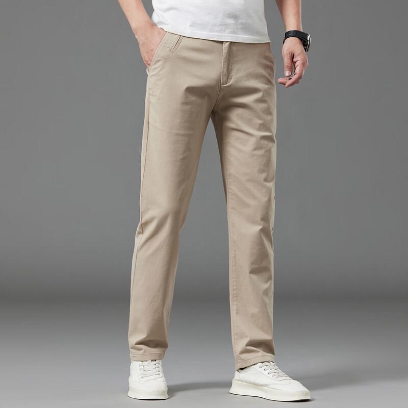 JEEP Men's Business Casual Straight-Leg Pants
