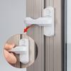 1Set-4Set Plastica UPVC Serratura a T Sicurezza Bambini Finestra Porta Battente Serratura Maniglia Tipo Sicurezza Finestra Casa Leva Porta T Balcone Serratura
