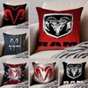 Fashion Design Style D-Dodge-DOGLOVE Pillow Case Anti-dustmite Pillowcase Invisible Zipper Silky Short Plush Sofa Cushion Cover