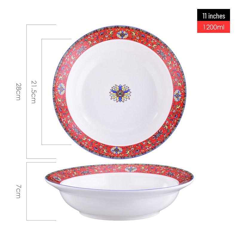 Large Ceramic Bowl for Soup, Noodles, Boiled Fish, Pickled Fish, and Dough Mixing - Mao Xuewang Commercial Use