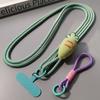 Roztomilá mrkev, zajíček, šňůrka na mobilní telefon, crossbody s dvojím použitím, ramenní popruh, Ins, horolezecké lano pro venkovní turistiku, dlouhé a krátké styly