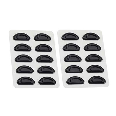 10 perechi de tampoane anti-alunecare pentru ochelari.