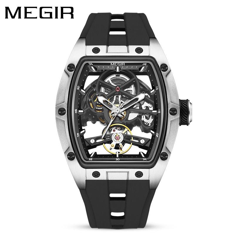 Meiger barrel type men`s mechanical watch