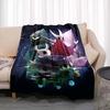 Hollow Knight deka Herní flanel Novinka Hřejivý flanel z mikrovlákna Odolný pro děti i dospělé Cestovní přehoz na pohovku
