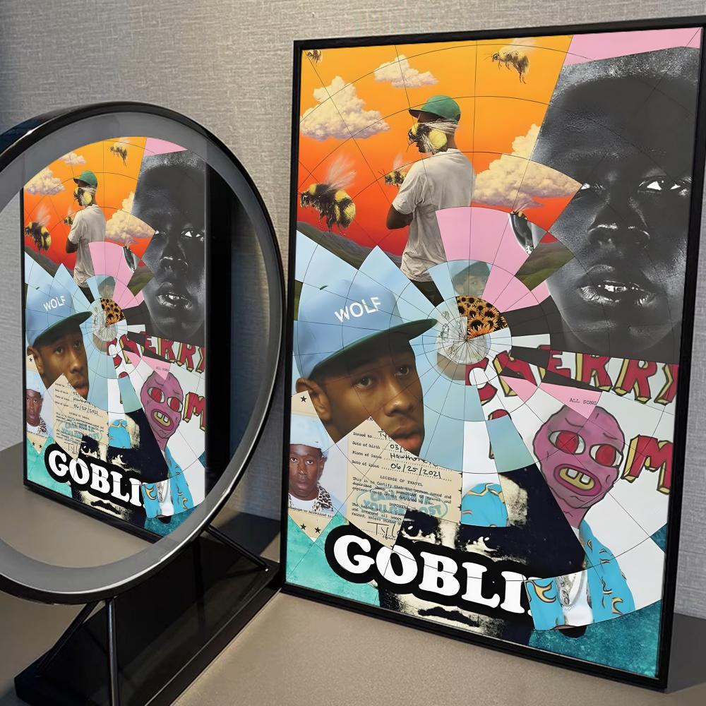 Flower Boy Tyler The Creator Poster Home Furnishing Highend Kraft paper Poster Wall Painting Study Home Living Room Decoration