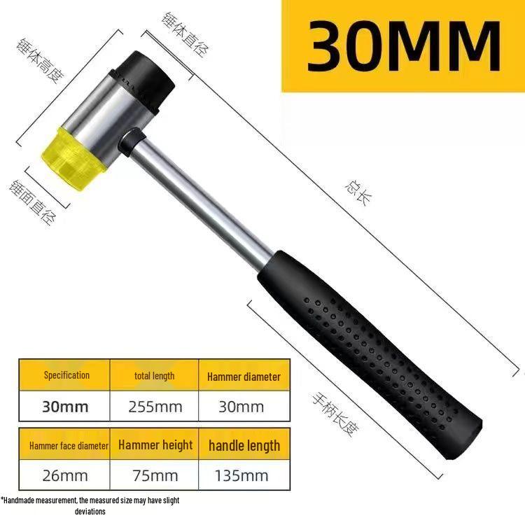 Multifunctional Rubber Installation Hammer for Tile and Floor - New Style Household Tool