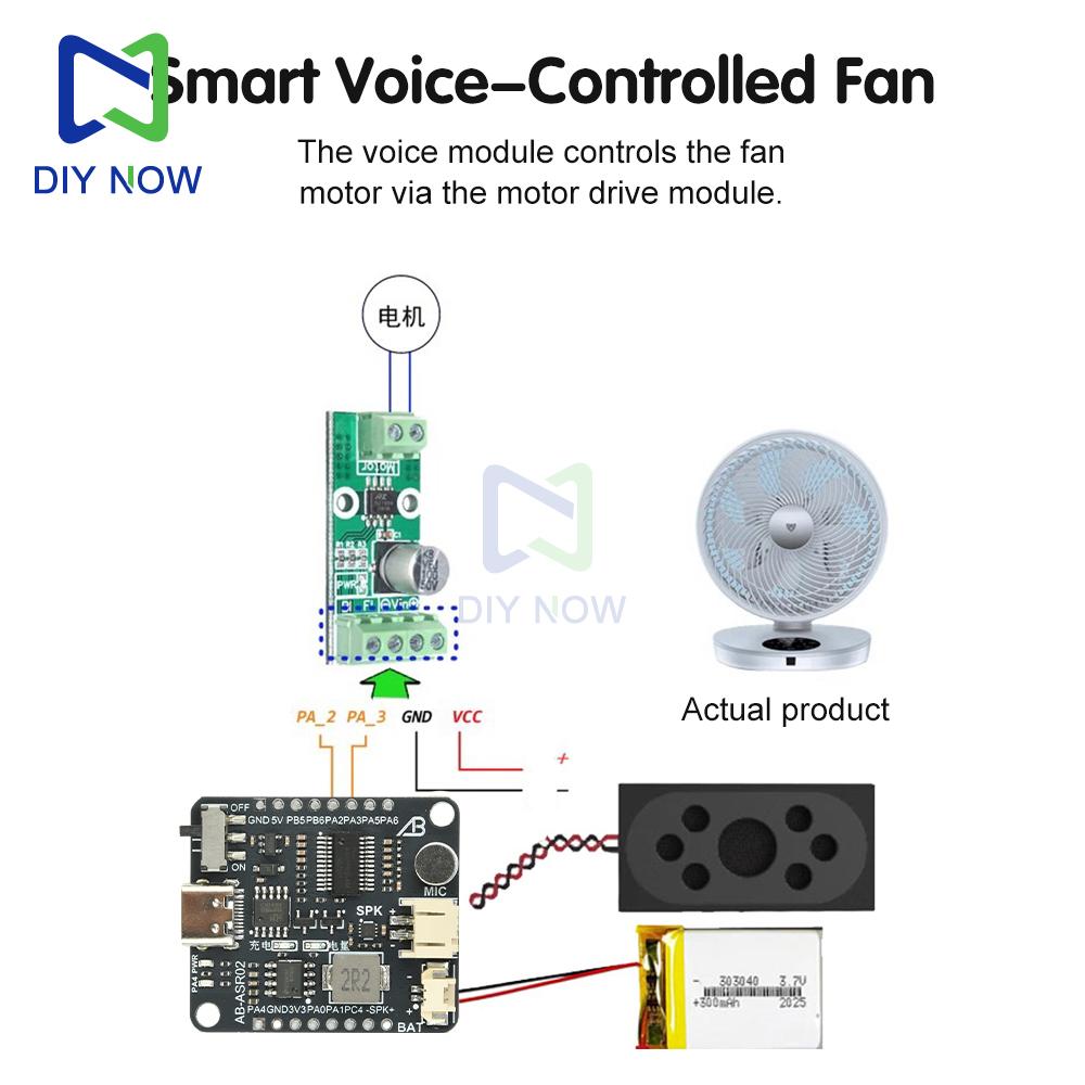 ASR PRO 3.0 4M Intelligent Voice Recognition Control Module Offline Recognition Development Board Voice Recognition Module