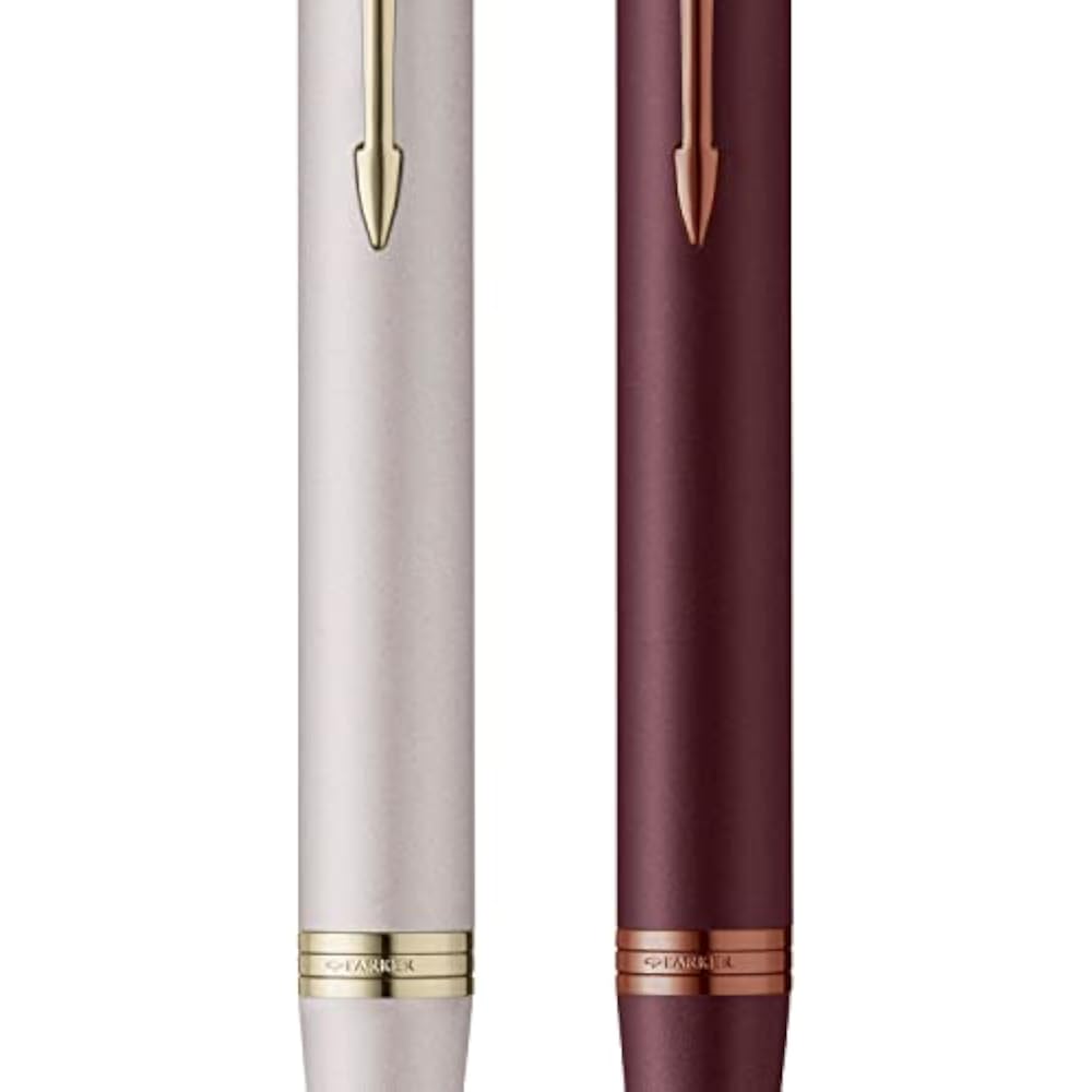 PARKER Parker Ballpoint Pen IM Monochrome Burgundy BGT Medium, Permanent Imported in Gift Box 219...