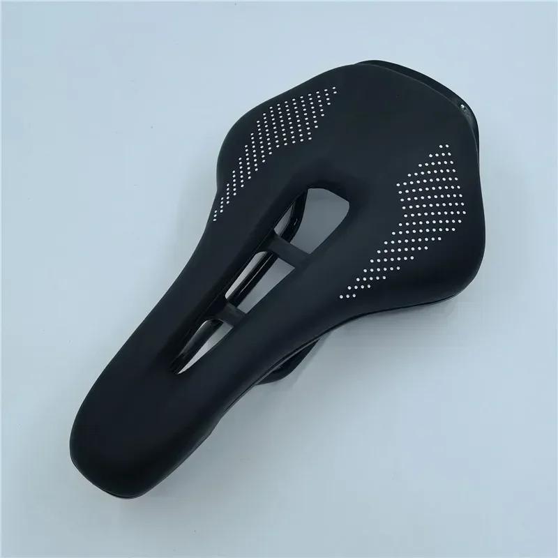 Universal Soft PU Leather Bike Saddle Anti-Skid Cushioned Comfort MTB Road Bicycle Seat for Mountain Road Bike Cycling