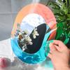 Modern Decorative Geometry Acrylic Mirror Tiles Mirror Wall Stickers for Living Room Decoration Bedroom or Living Room