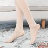 Women's Versatile Thin Black Nylon Pantyhose - Solid Color Bottoming Leggings