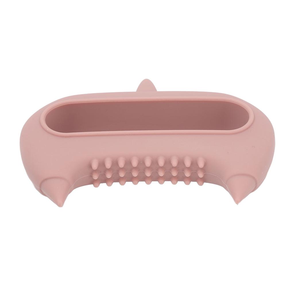 Multifunctional Acupoint Massager Promote Circulation Handheld Silicone Meridians Massage Tool Pink