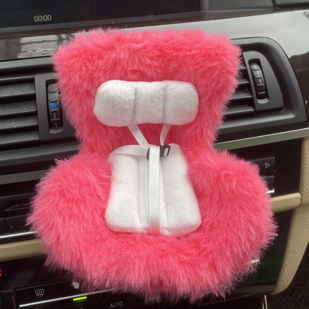 Puppensitz Autozubehör Ornament Labub Sicherheitssitz Puppenzubehör Dekoration