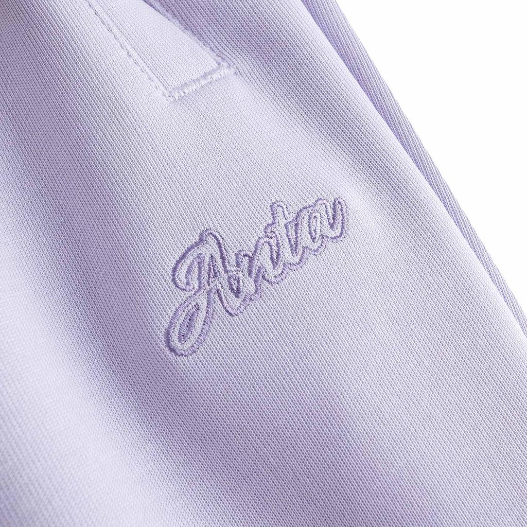 Anta Travel Comprehensive Training Series Womens Long Pants Spring Womens Knitted Sports Pants Women Bottoms Mist 962617307-2