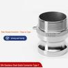 De Li 304 Stainless Steel F-Type Quick Connect Male Fitting CN plug (adapter included)