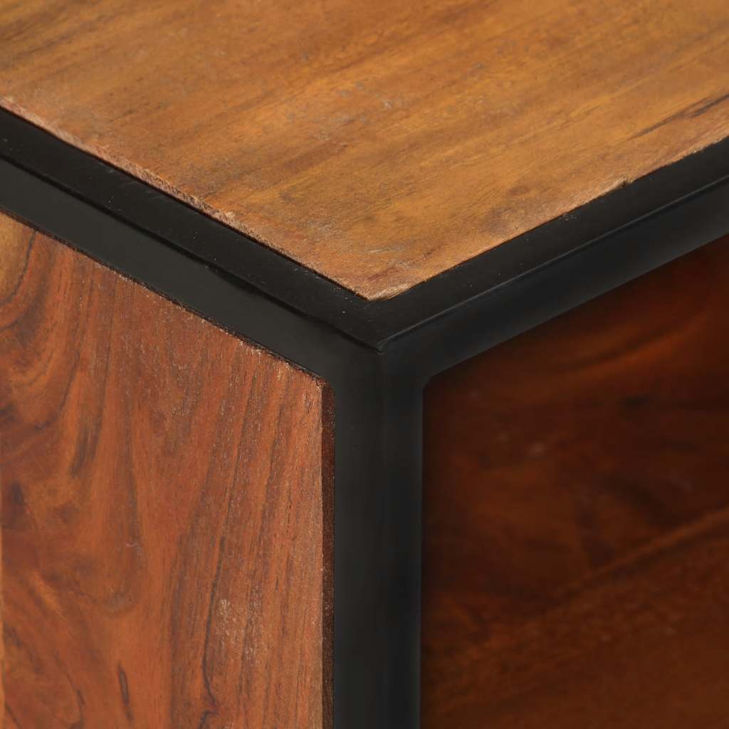 TV Cabinet 110 X 30 X 45 Cm Solid Acacia Wood