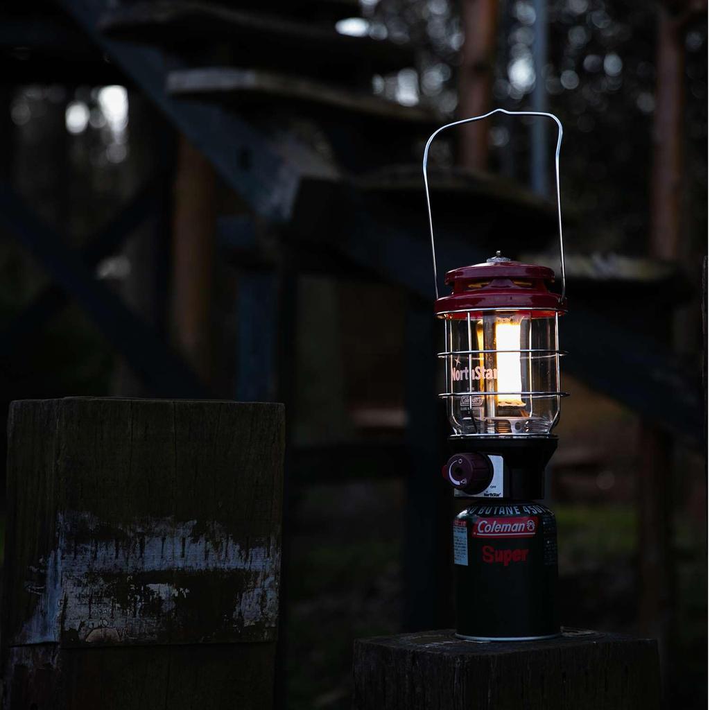 Coleman 2500 Northstar LP Gas Lantern - Ideal for disaster preparedness, camping, and outdoor use. Bright, powerful, and mantle-powered. Includes igni