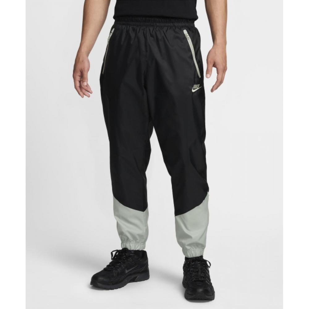 

Nike Штаны Windrunner Woven Linen M Black Jade Horizon DX0654 015