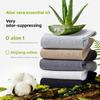 Summer Lightweight Men's Odor-resistant Pure Cotton Short Socks with Breathability, Short Tube Style, Antibacterial, All-cotton Men's Socks