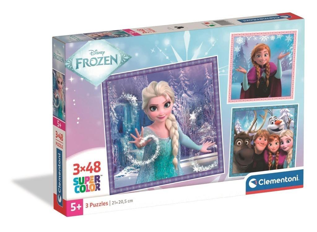 Puzzle 3X48 Super Kolor Frozen