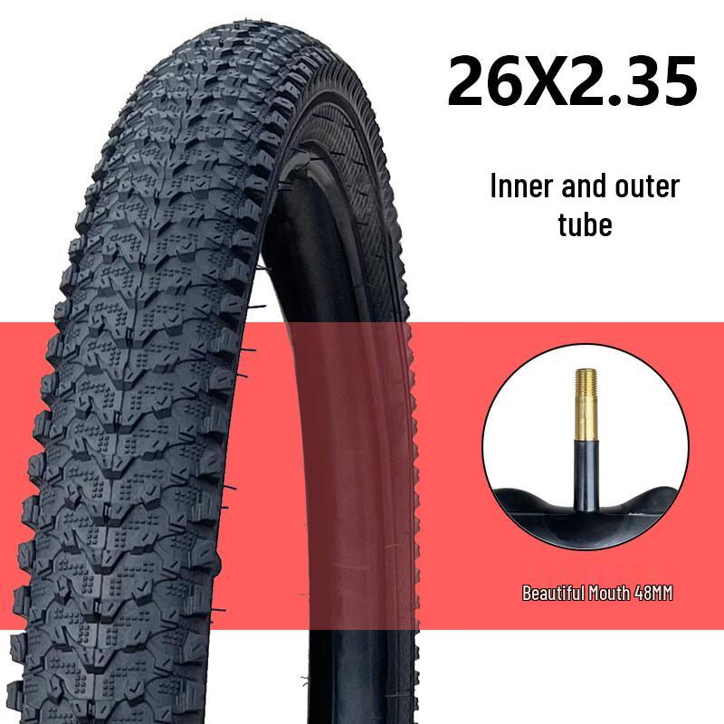 Lishi Mountain Bike Tire and Inner Tube Set