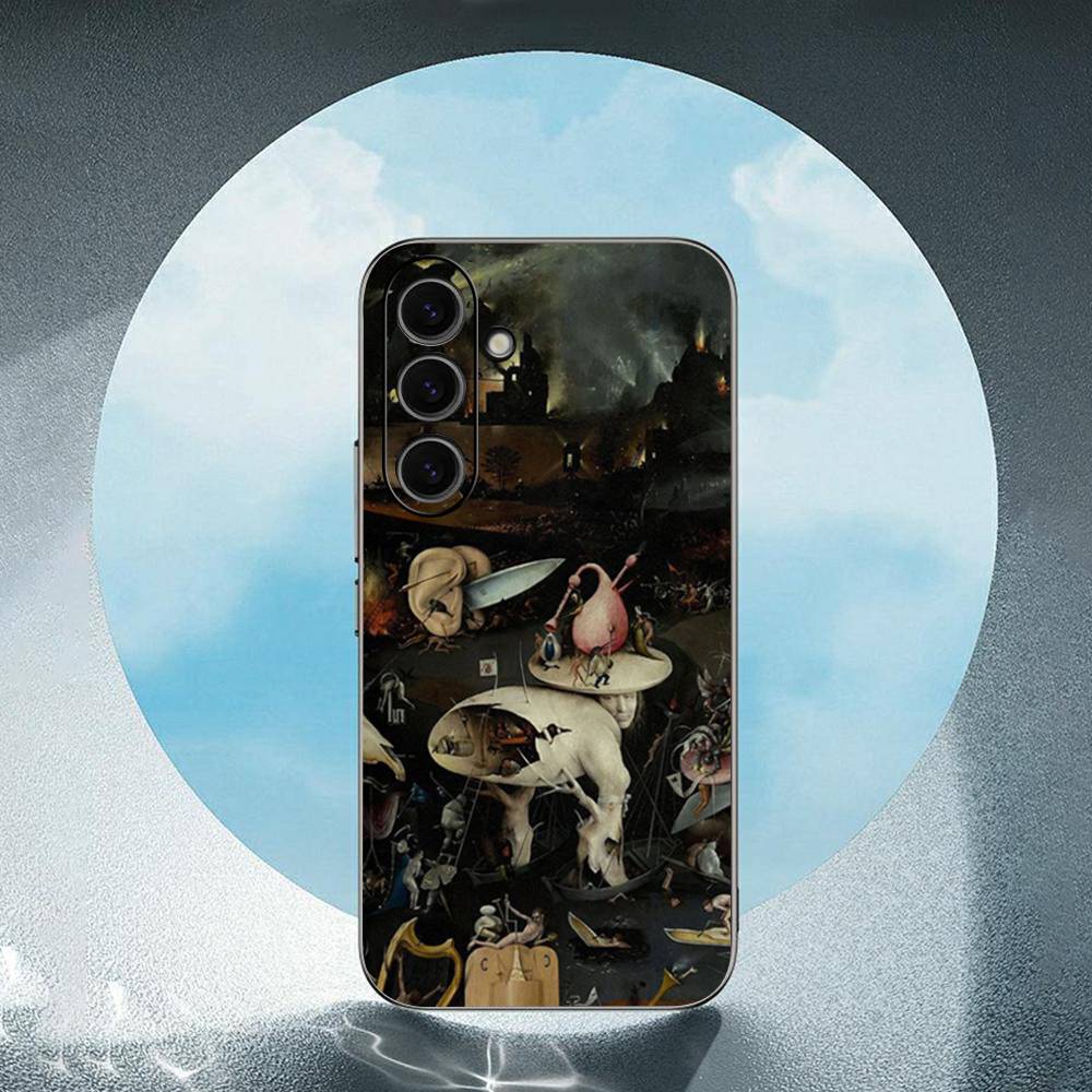 

Hieronymus Bosch Art Painting Bumper For Samsung Galaxy S23 S24 S25 Ultra S22 Plus S21 SamsungS25