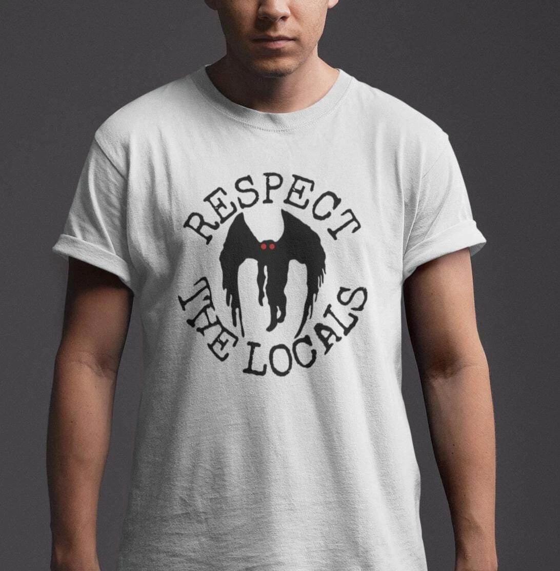 Respect The Locals Mothman T-Shirt 3XL