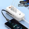 120W Multifunkční prodlužovací kabel USB Type C Nabíječka Rychlé nabíjení 4 Portový Stolní nabíjecí adaptér Pro iPhone Xiaomi Samsung Huawei