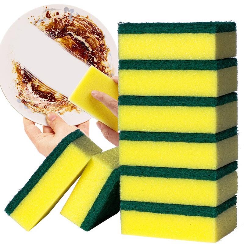 Thickened Dishwashing Sponge & Scrubber