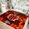 OGC Nice FC Design Crystal Velvet Carpet Cozy Non?Slip Printed Rug For Bedroom Living Room Entrance