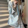 Cloth Embroidery Tote Bag Elegant Hanfu Printing Handbag Casual Chinese Style Shoulder Bag  Daily