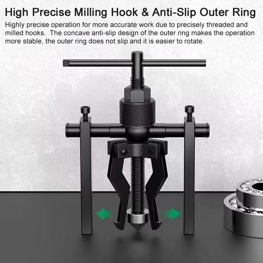 1Pcs 3-Jaws Disassembly Puller Gear Extractor  Motorcycle Tripod Disassembly Assembly Tool