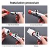 20/60Pcs Faucet Seal Leak-Proof Silicone Gasket Sealing Ring Replacement Gasket Valve Threaded Pipe Hose Tools For 4-point Tube