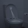 Toilet Projection Lamp Creative Motion Sensor Toilet LED Night Lamp Backlight Toilet Bowl Seat Sensor Lighting Lamp