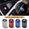 BAFV3 Car Sticker For 4pcs Aluminum Car Wheel Tire Hub Air Valve Cap Dustproof Cover E87 E70 E91 E30 G20 E92 E93 E60 E46 E90 G30 E