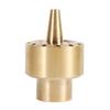 Brass Column Garden Pond Fountain Water Nozzle Sprinkler Spray Head Gold (1Celsius2 )