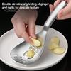 Durable Stainless Steel Grater Slotted Spoon with Bottle Opener & Ginger Grater, Fine Tooth Kitchen Accessory Manual Grinder for Puree Paste,
