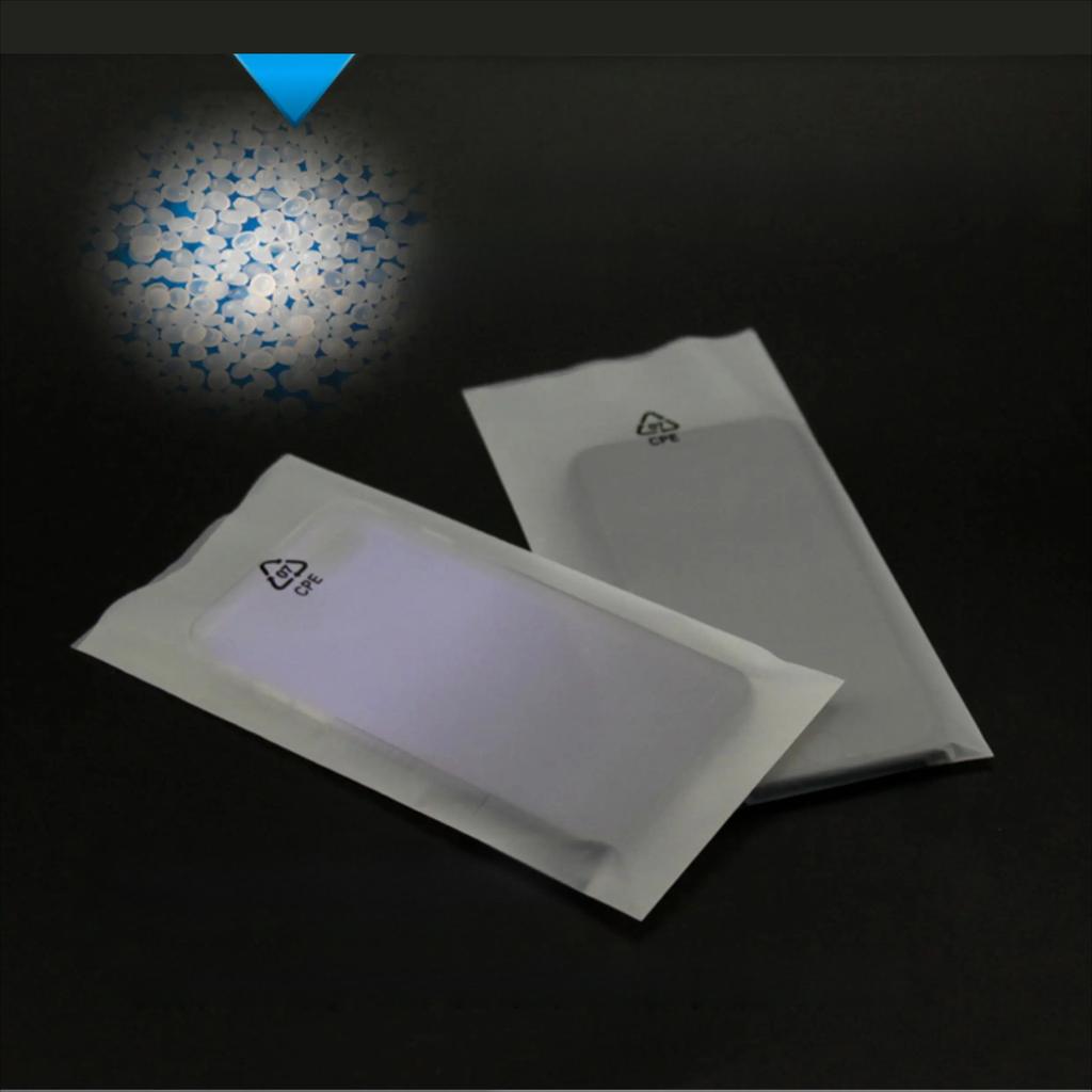 Multiple Sizes Available for CPE Frosted Flat Pockets Translucent Phone Case Packaging Plastic Bag Waterproof Moisture-proof Product Protective Bags