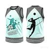 Fashion Volleyball Competition Men's Sports Vest Summer Quick Dry Breathable Training Tank Top Casual Sleeveless Shirt Gym Tees